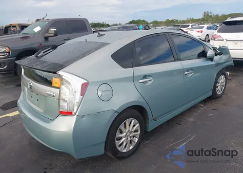 2014 Toyota Prius Plug-In из США, поврежденный, VIN JTDKN3DP7E3055585